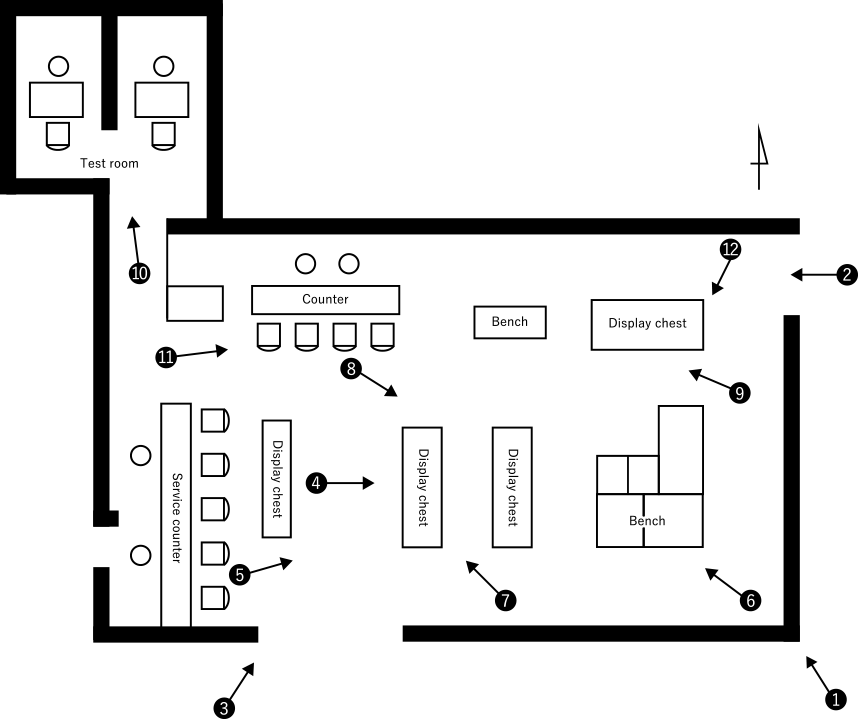 SHOP MAP